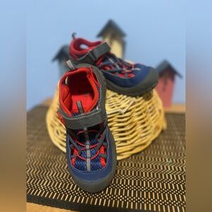 OshKosh B'gosh Red and Blue Kids Sneakers